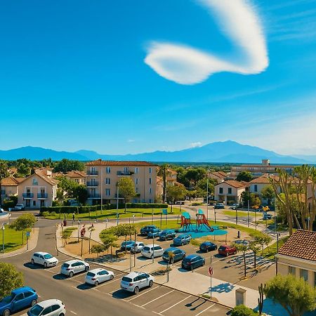 "Zen" 100M De La Plage Avec Parking, Vue Mer Et Vue Montagne Canet-en-Roussillon Esterno foto